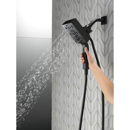Douche Delta Universal Showering H2Okinetic In2ition deux-en-un à 4 réglages - 58473
