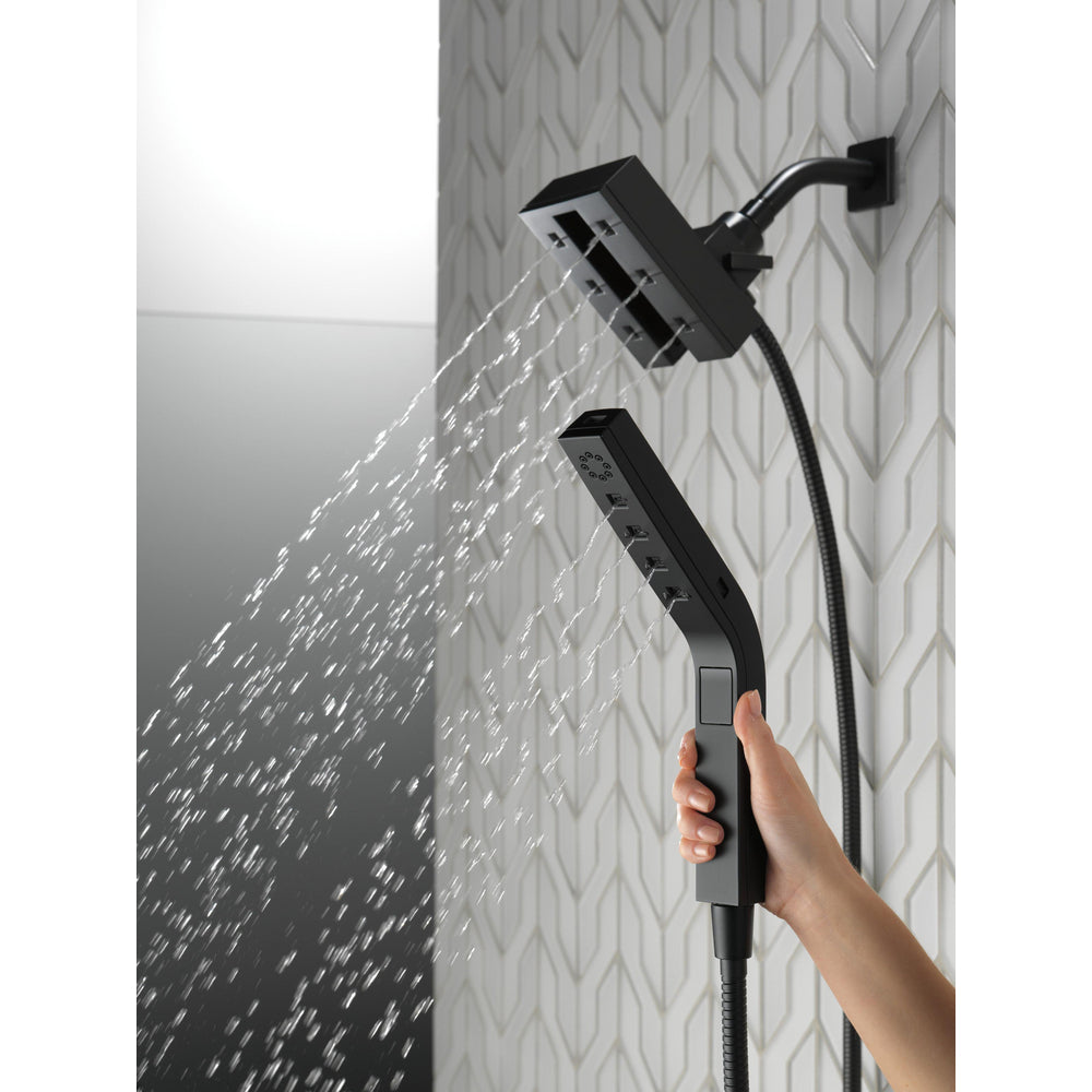 Douche Delta Universal Showering H2Okinetic In2ition deux-en-un à 4 réglages - 58473