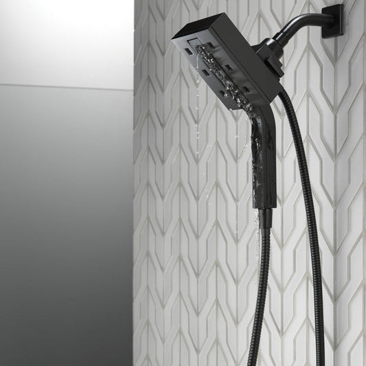 Delta Universal Showering H2Okinetic In2ition 4-Setting Two-in-One Shower - 58473