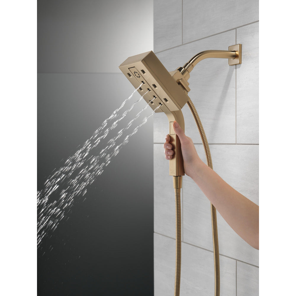 Douche Delta Universal Showering H2Okinetic In2ition deux-en-un à 4 réglages - 58473