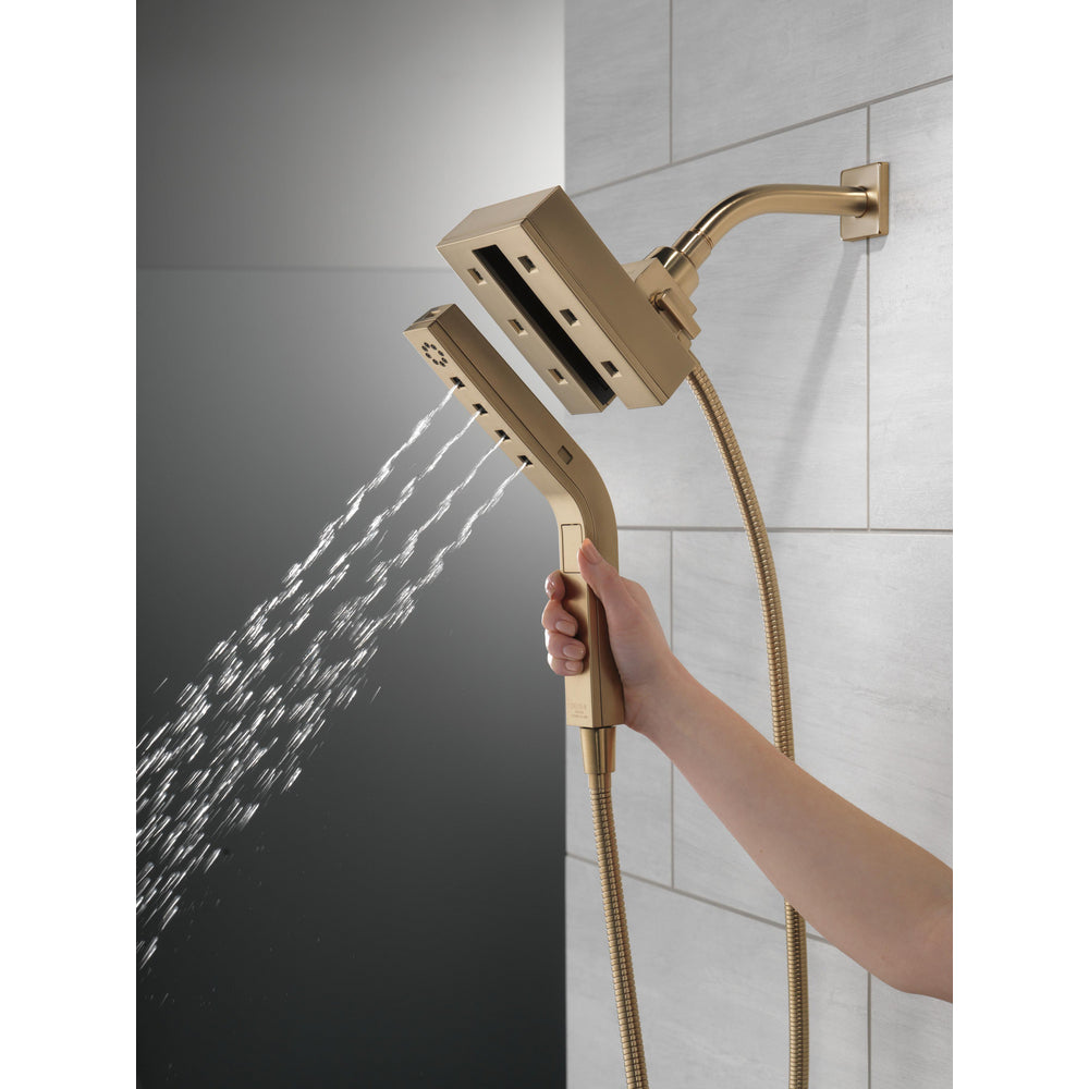 Douche Delta Universal Showering H2Okinetic In2ition deux-en-un à 4 réglages - 58473