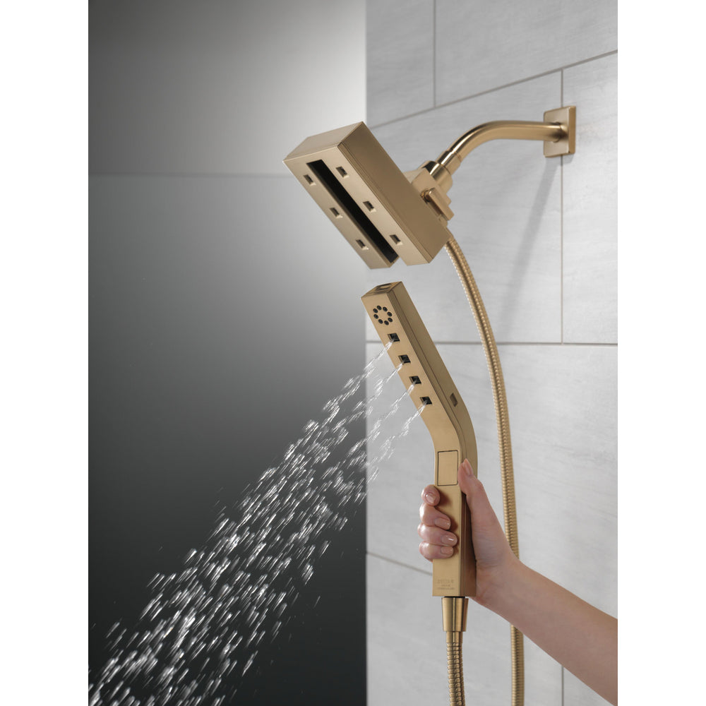 Douche Delta Universal Showering H2Okinetic In2ition deux-en-un à 4 réglages - 58473