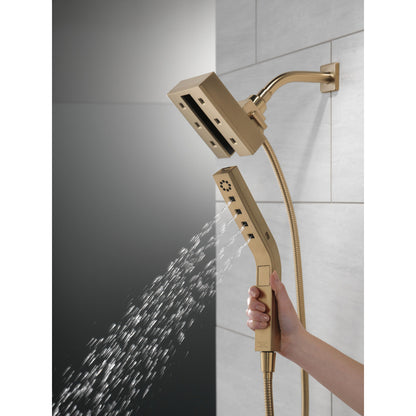Douche Delta Universal Showering H2Okinetic In2ition deux-en-un à 4 réglages - 58473
