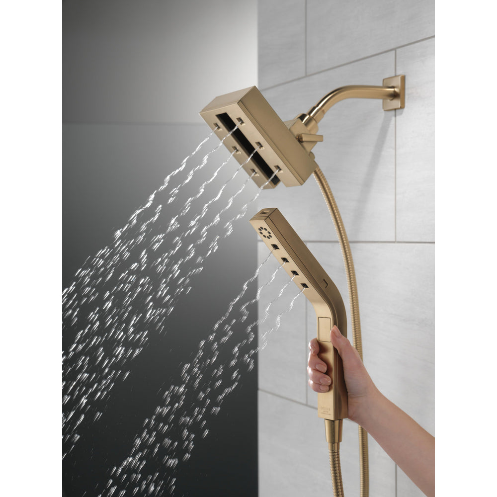 Douche Delta Universal Showering H2Okinetic In2ition deux-en-un à 4 réglages - 58473