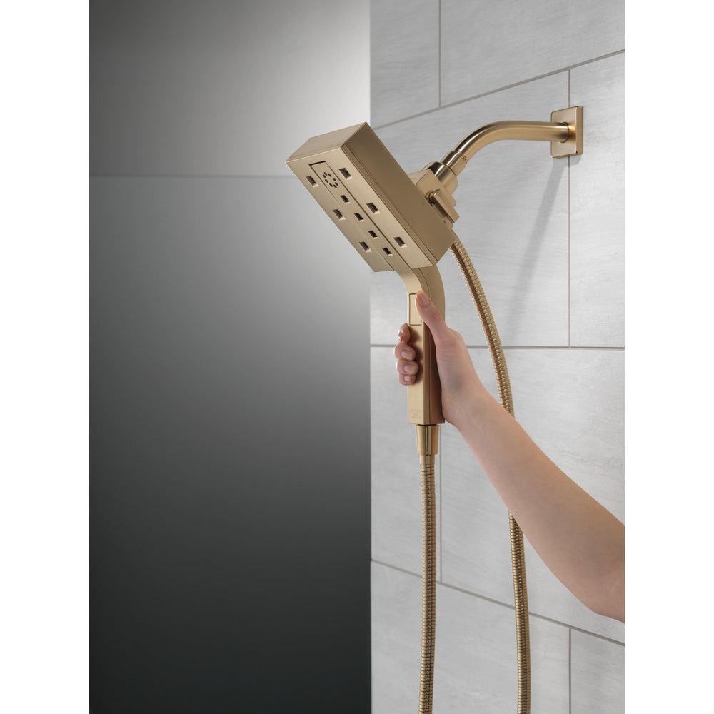 Douche Delta Universal Showering H2Okinetic In2ition deux-en-un à 4 réglages - 58473