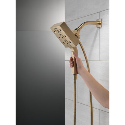 Douche Delta Universal Showering H2Okinetic In2ition deux-en-un à 4 réglages - 58473