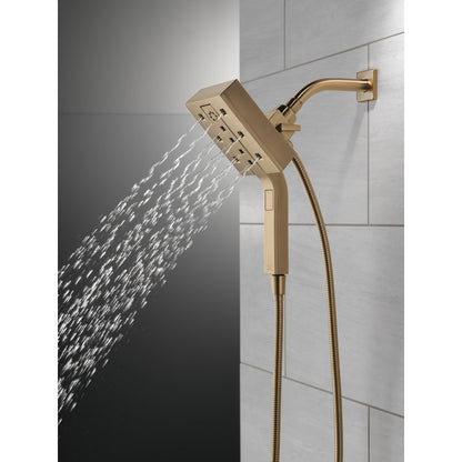 Douche Delta Universal Showering H2Okinetic In2ition deux-en-un à 4 réglages - 58473