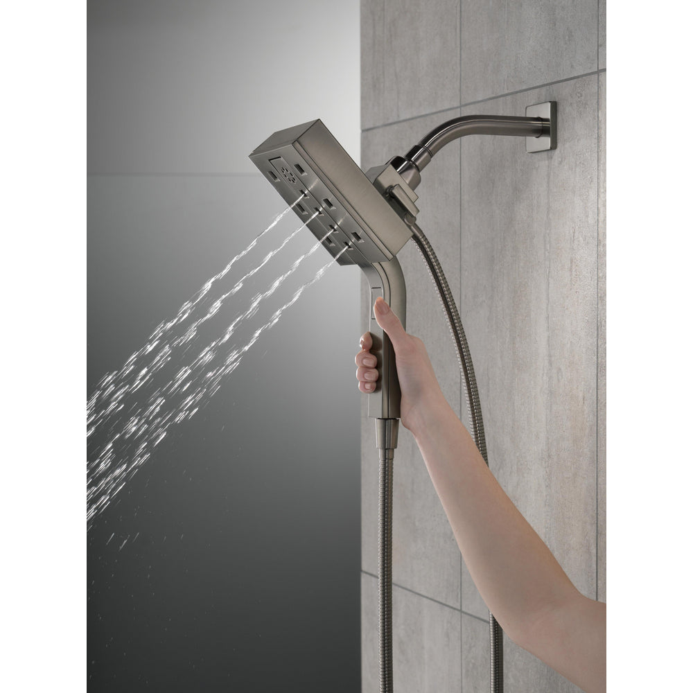 Douche Delta Universal Showering H2Okinetic In2ition deux-en-un à 4 réglages - 58473