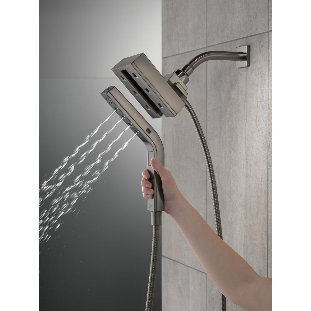 Douche Delta Universal Showering H2Okinetic In2ition deux-en-un à 4 réglages - 58473