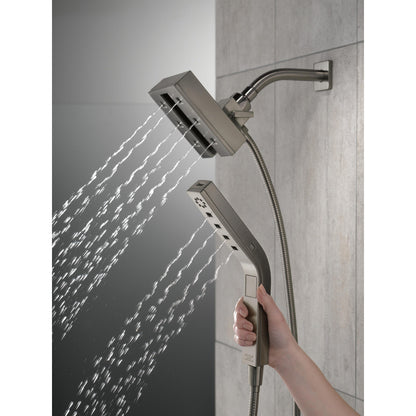 Douche Delta Universal Showering H2Okinetic In2ition deux-en-un à 4 réglages - 58473