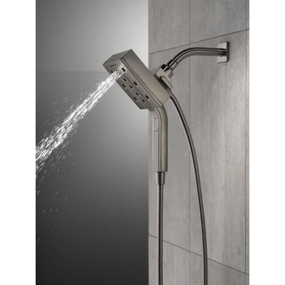 Douche Delta Universal Showering H2Okinetic In2ition deux-en-un à 4 réglages - 58473