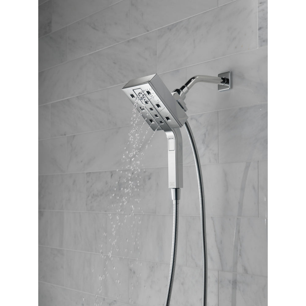 Douche Delta Universal Showering H2Okinetic In2ition deux-en-un à 4 réglages - 58473