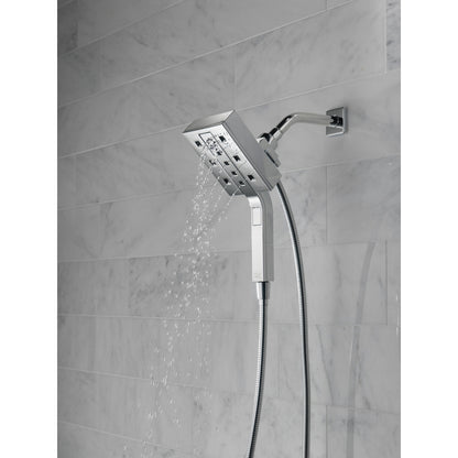 Douche Delta Universal Showering H2Okinetic In2ition deux-en-un à 4 réglages - 58473