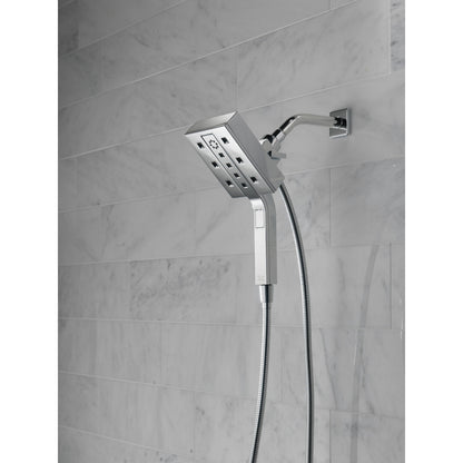 Douche Delta Universal Showering H2Okinetic In2ition deux-en-un à 4 réglages - 58473