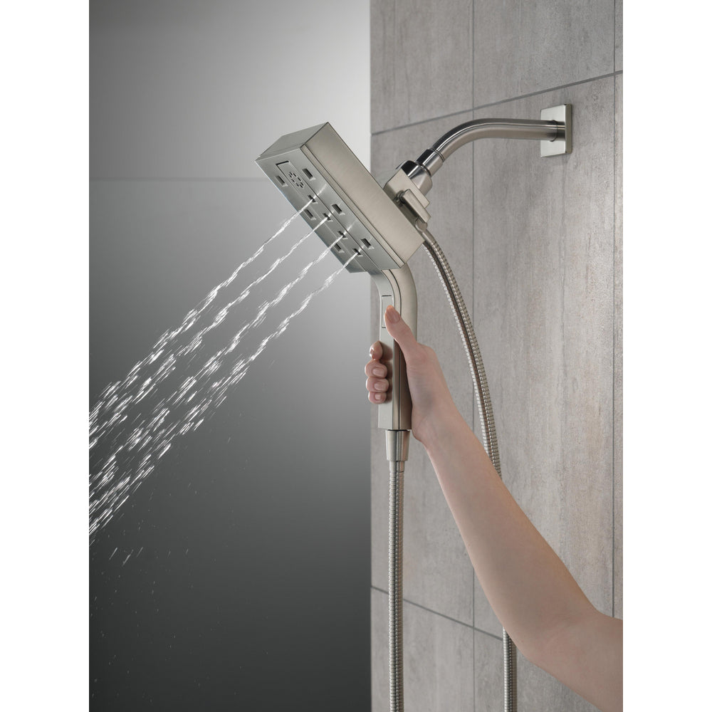 Douche Delta Universal Showering H2Okinetic In2ition deux-en-un à 4 réglages - 58473