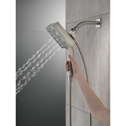 Douche Delta Universal Showering H2Okinetic In2ition deux-en-un à 4 réglages - 58473