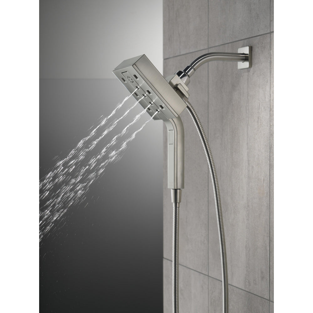 Douche Delta Universal Showering H2Okinetic In2ition deux-en-un à 4 réglages - 58473