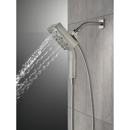 Douche Delta Universal Showering H2Okinetic In2ition deux-en-un à 4 réglages - 58473