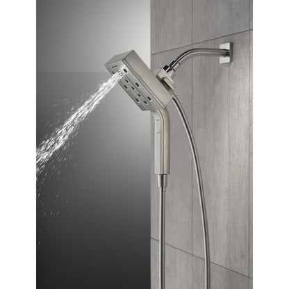Douche Delta Universal Showering H2Okinetic In2ition deux-en-un à 4 réglages - 58473