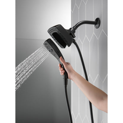 Douche deux-en-un Delta Universal Showering H2Okinetic In2ition à 5 réglages - 58474
