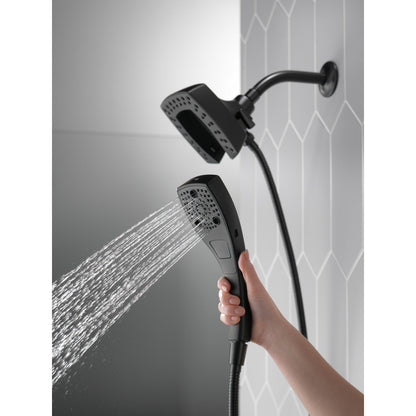 Douche deux-en-un Delta Universal Showering H2Okinetic In2ition à 5 réglages - 58474