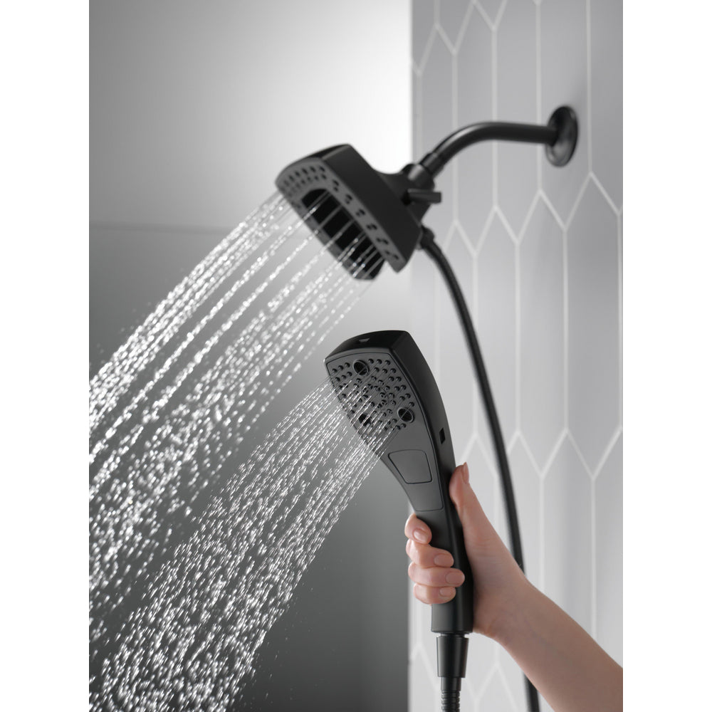 Douche deux-en-un Delta Universal Showering H2Okinetic In2ition à 5 réglages - 58474
