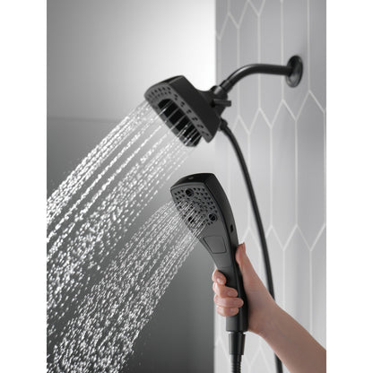 Douche deux-en-un Delta Universal Showering H2Okinetic In2ition à 5 réglages - 58474