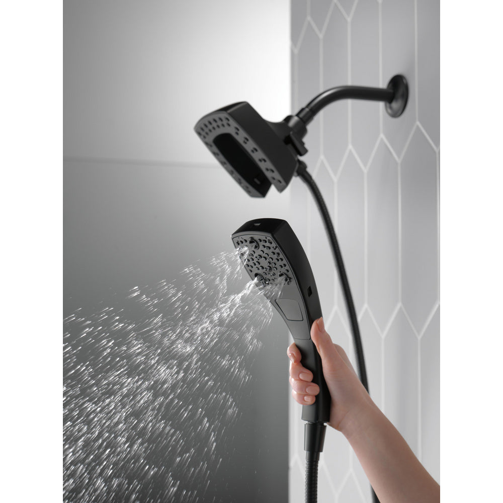 Douche deux-en-un Delta Universal Showering H2Okinetic In2ition à 5 réglages - 58474