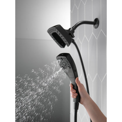Douche deux-en-un Delta Universal Showering H2Okinetic In2ition à 5 réglages - 58474