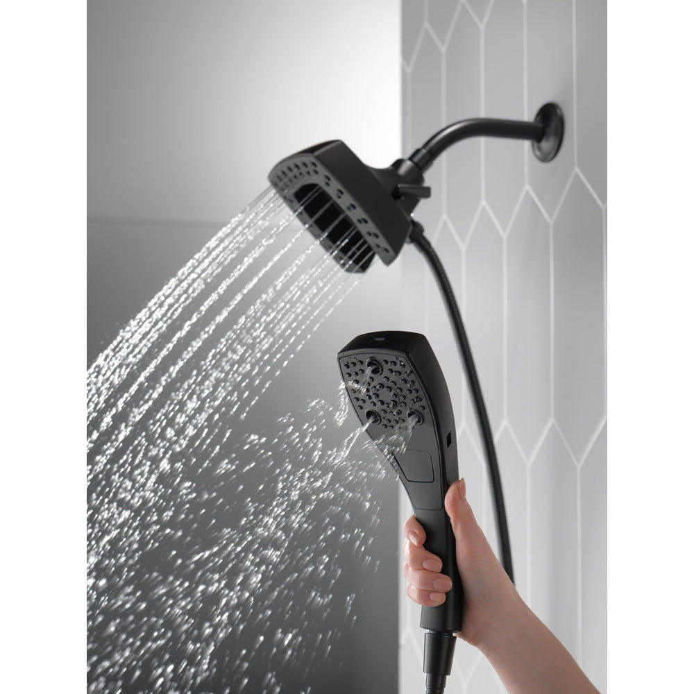 Douche deux-en-un Delta Universal Showering H2Okinetic In2ition à 5 réglages - 58474