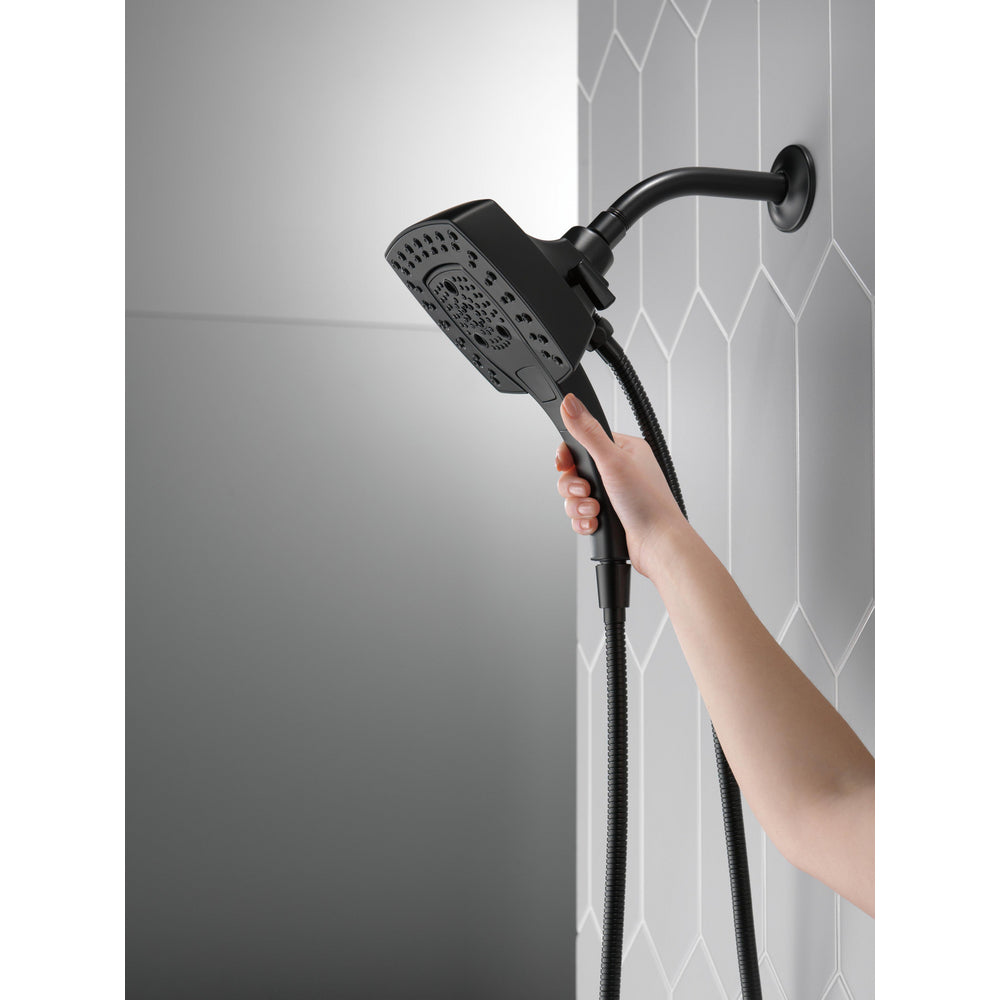 Douche deux-en-un Delta Universal Showering H2Okinetic In2ition à 5 réglages - 58474
