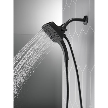 Douche deux-en-un Delta Universal Showering H2Okinetic In2ition à 5 réglages - 58474