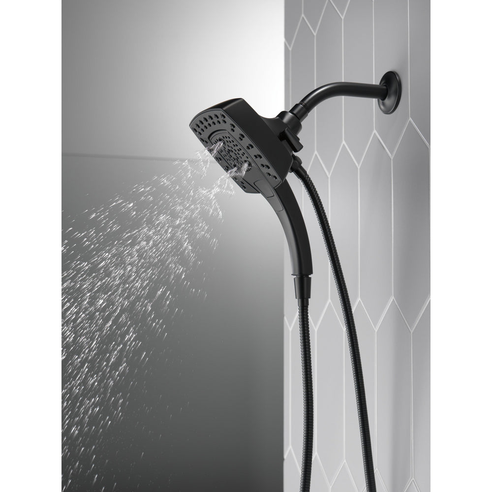 Douche deux-en-un Delta Universal Showering H2Okinetic In2ition à 5 réglages - 58474