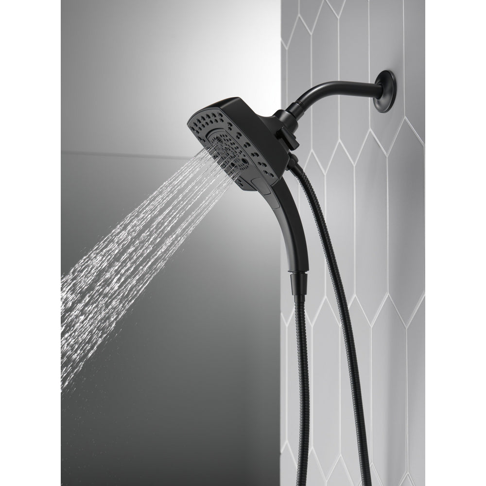 Douche deux-en-un Delta Universal Showering H2Okinetic In2ition à 5 réglages - 58474