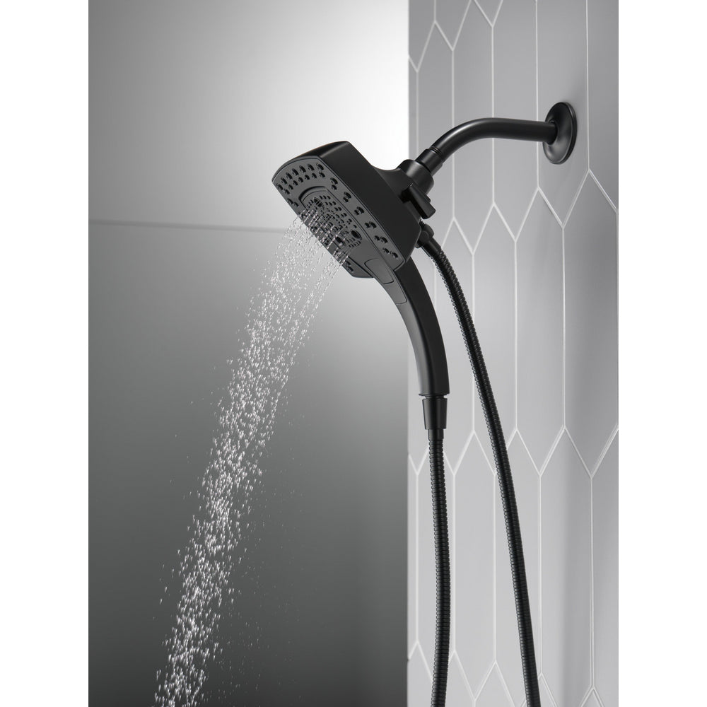 Douche deux-en-un Delta Universal Showering H2Okinetic In2ition à 5 réglages - 58474