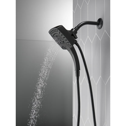 Douche deux-en-un Delta Universal Showering H2Okinetic In2ition à 5 réglages - 58474