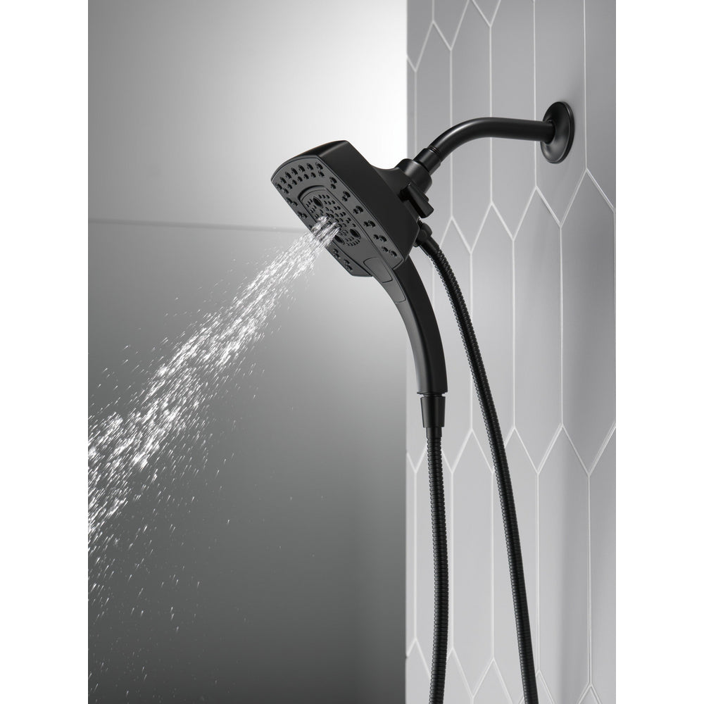 Douche deux-en-un Delta Universal Showering H2Okinetic In2ition à 5 réglages - 58474