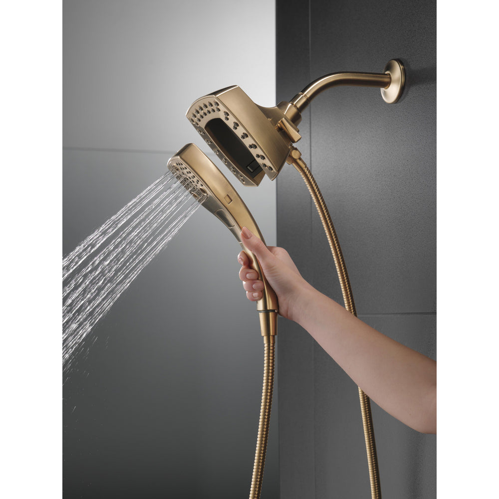 Douche deux-en-un Delta Universal Showering H2Okinetic In2ition à 5 réglages - 58474