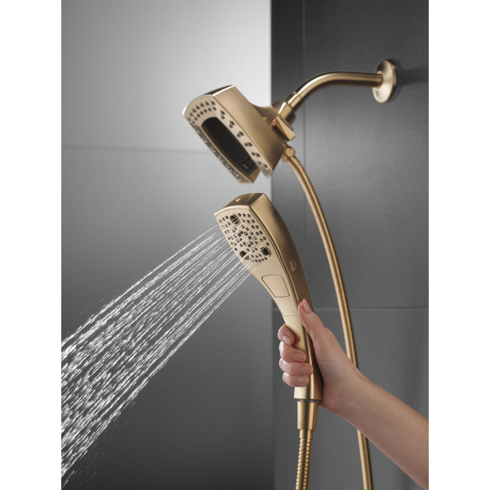 Douche deux-en-un Delta Universal Showering H2Okinetic In2ition à 5 réglages - 58474