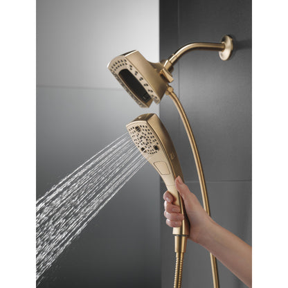 Douche deux-en-un Delta Universal Showering H2Okinetic In2ition à 5 réglages - 58474