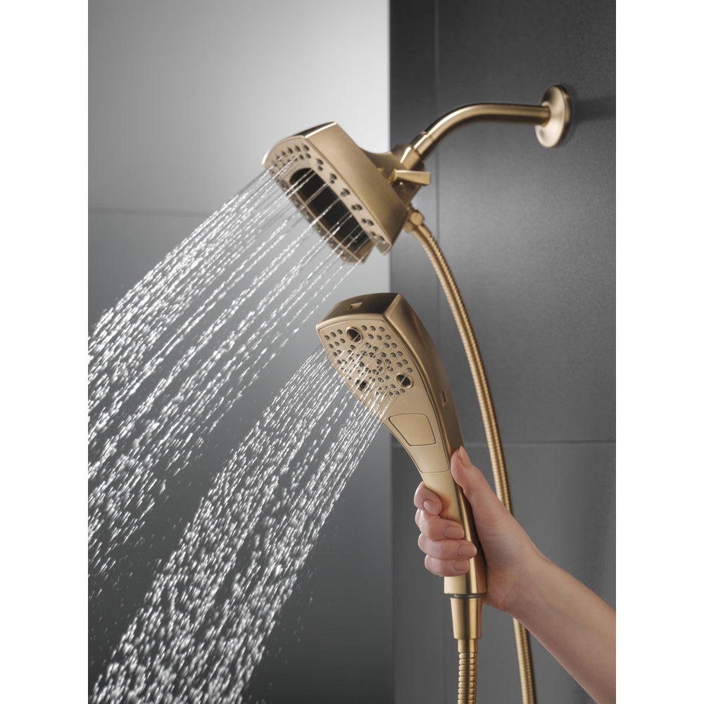Douche deux-en-un Delta Universal Showering H2Okinetic In2ition à 5 réglages - 58474