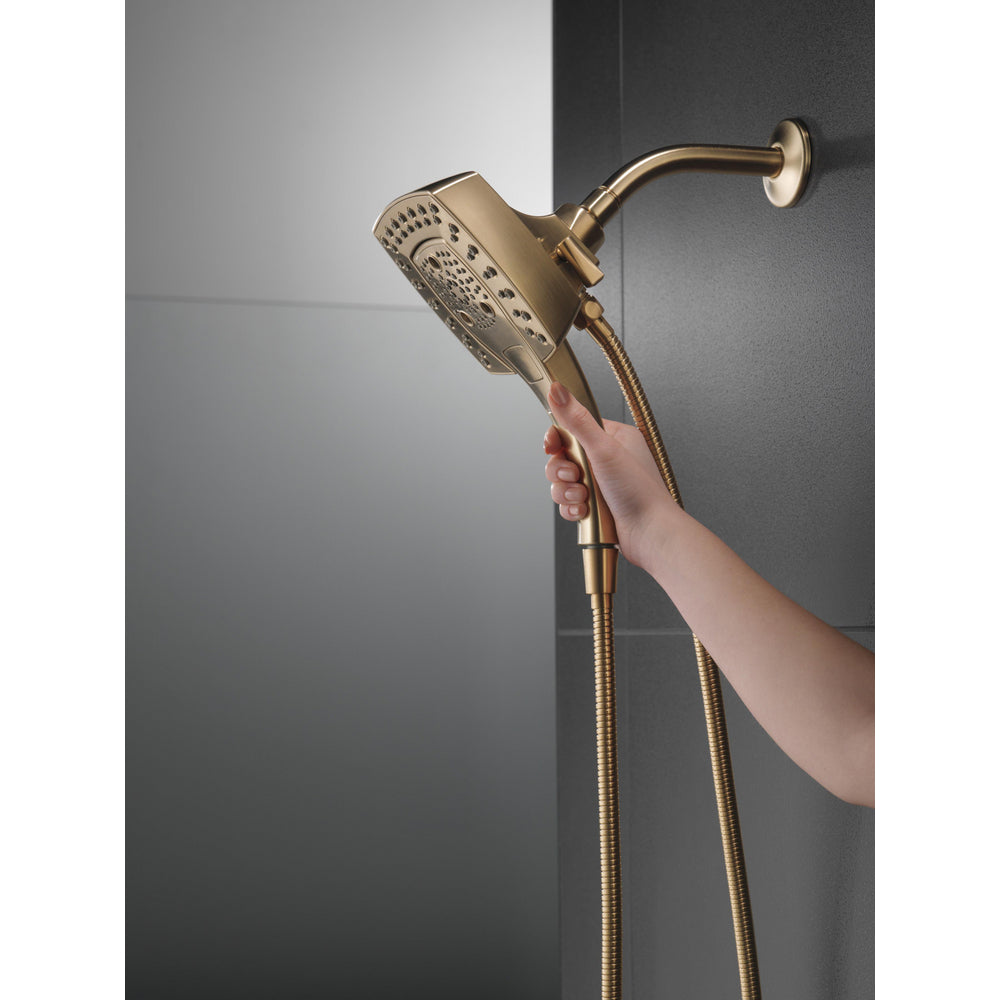 Douche deux-en-un Delta Universal Showering H2Okinetic In2ition à 5 réglages - 58474