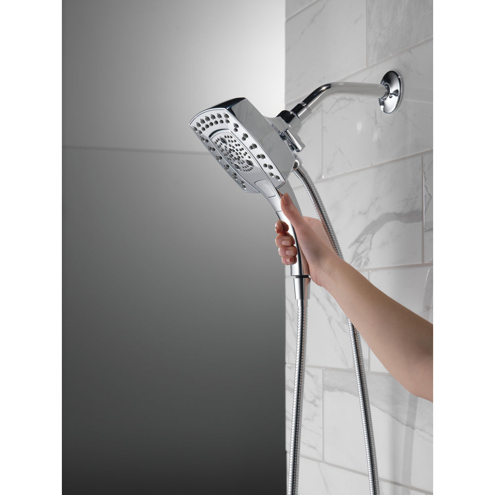 Douche deux-en-un Delta Universal Showering H2Okinetic In2ition à 5 réglages - 58474