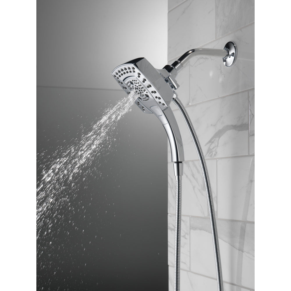 Douche deux-en-un Delta Universal Showering H2Okinetic In2ition à 5 réglages - 58474