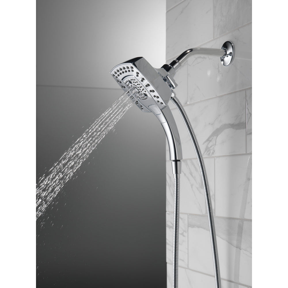 Douche deux-en-un Delta Universal Showering H2Okinetic In2ition à 5 réglages - 58474