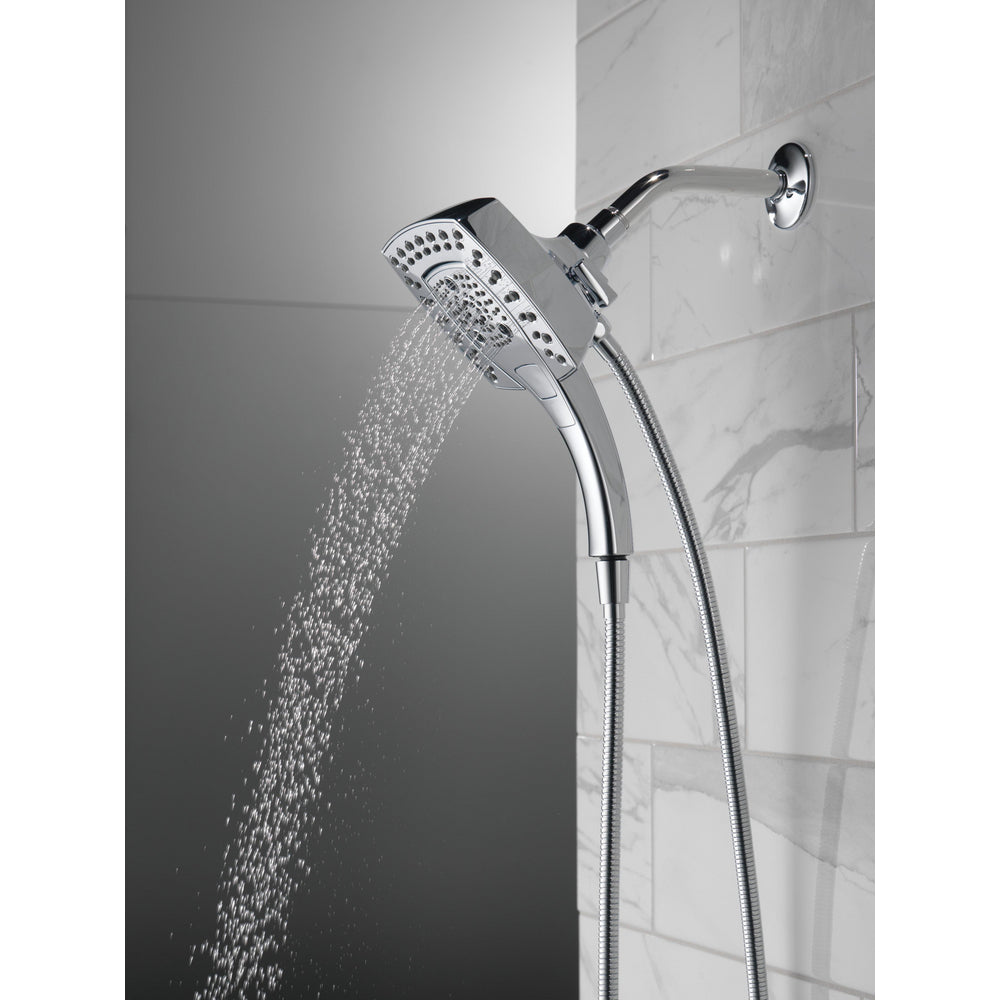 Douche deux-en-un Delta Universal Showering H2Okinetic In2ition à 5 réglages - 58474