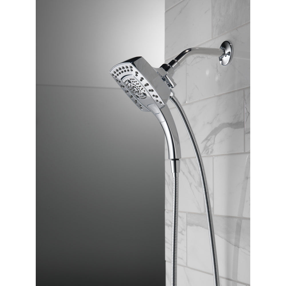 Douche deux-en-un Delta Universal Showering H2Okinetic In2ition à 5 réglages - 58474