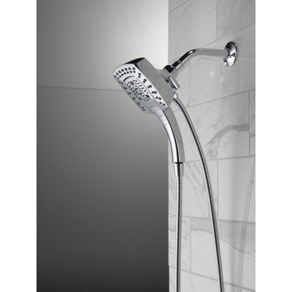Douche deux-en-un Delta Universal Showering H2Okinetic In2ition à 5 réglages - 58474
