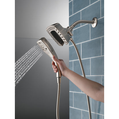 Douche deux-en-un Delta Universal Showering H2Okinetic In2ition à 5 réglages - 58474