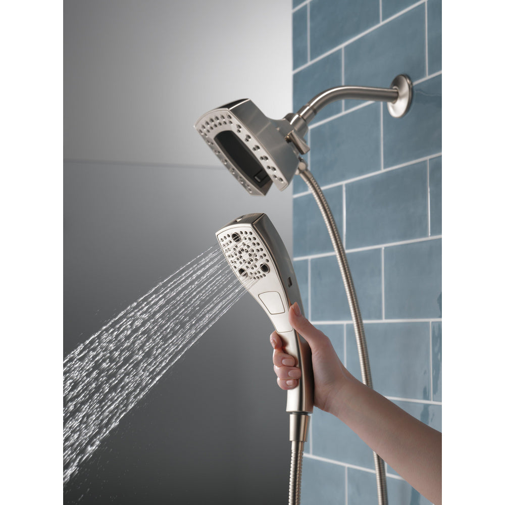 Douche deux-en-un Delta Universal Showering H2Okinetic In2ition à 5 réglages - 58474